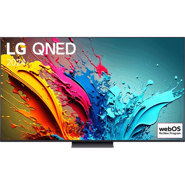 QNED 65" webOS Re:New Program, Alpha8 AI Processor 4K, 120H