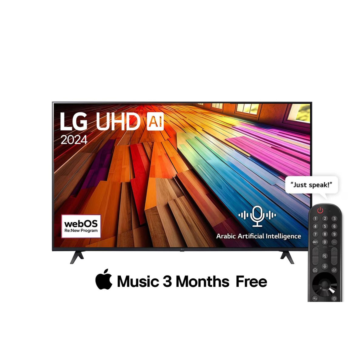 UHD 65 webOS Re:New Program, Alpha5 AI Processor 4K Gen7