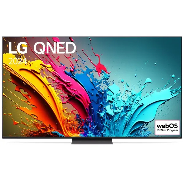 QNED 86" webOS Re:New Program, Alpha8 AI Processor 4K, 120H